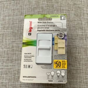 Dimming light switch